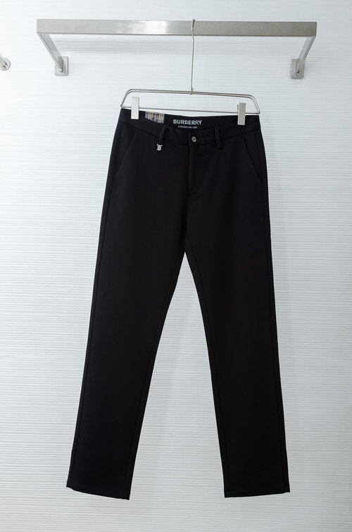 Burberry Classic Straight-leg Casual Trousers, Elegant and Comfortable