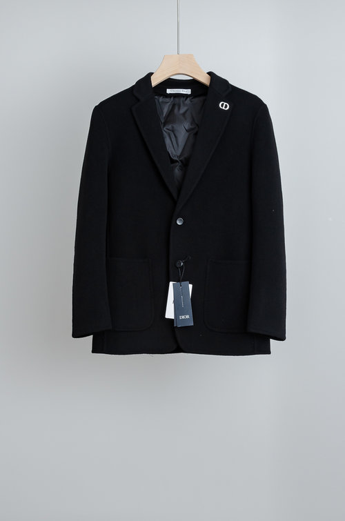 Dior Warm Business Wool Suit with Detachable Down Lining