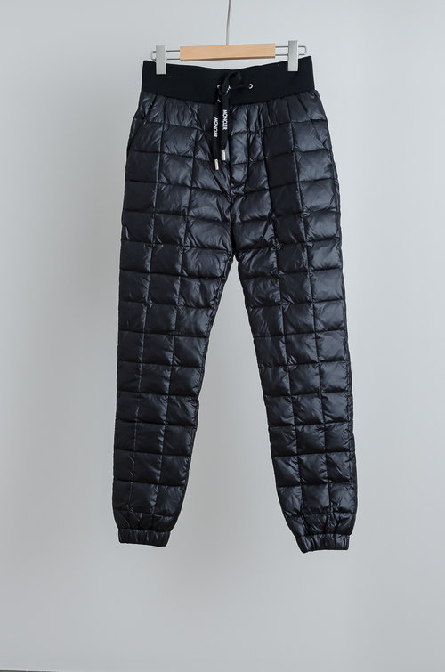 Moncler 90% White Duck Down Filled Functional Warm Trousers