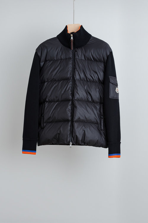Moncler Soft and Warm Knitted Down Jacket
