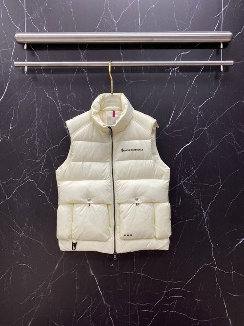 Moncler Stand Collar Down Vest with Premium Filling