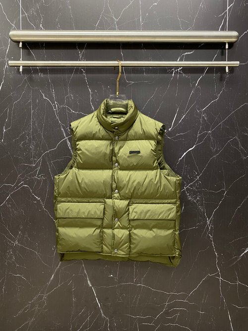 Prada Authentic Replica Down Vest with 95% White Duck Down