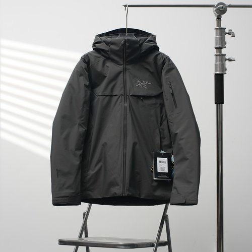 ArcTeryx Grocer s Hooded Down Jacket, Water Wave Gray