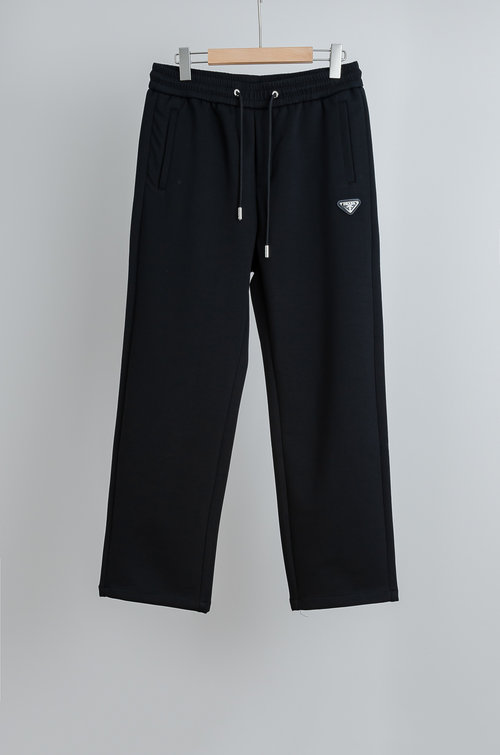 Prada Comfortable Wrinkle-Resistant Straight Trousers