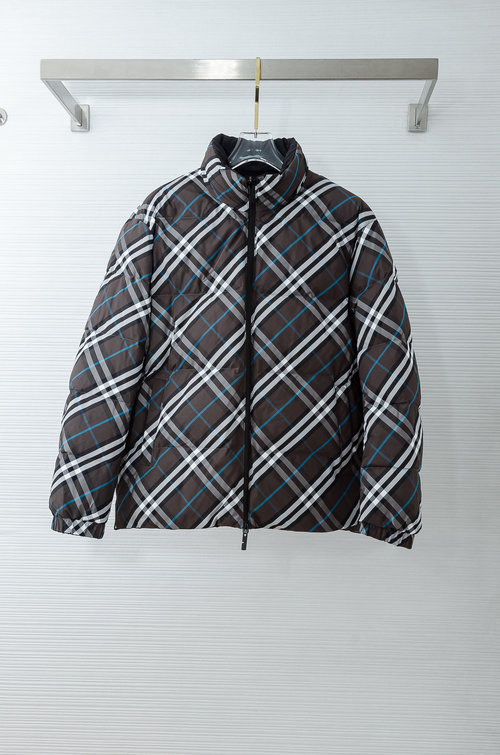 Burberry Reversible Down Jacket with Horse Logo