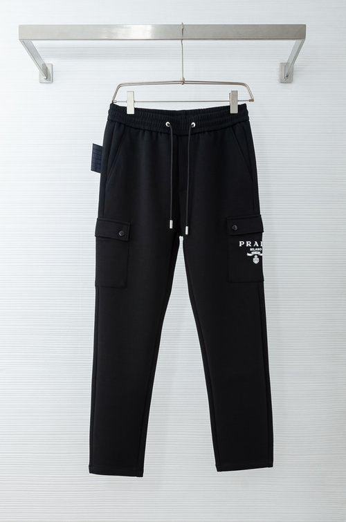 Prada Comfortable Anti-pill Straight-leg Casual Trousers