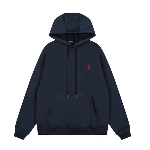 Polo Ralph Lauren Solid Color Pony Embroidery Hooded Sweatshirt