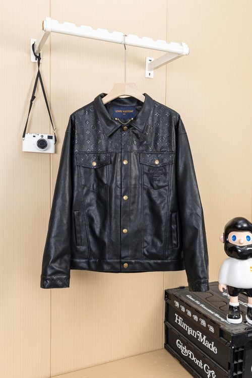 Louis Vuitton High-Density Embroidered Baseball Jacket