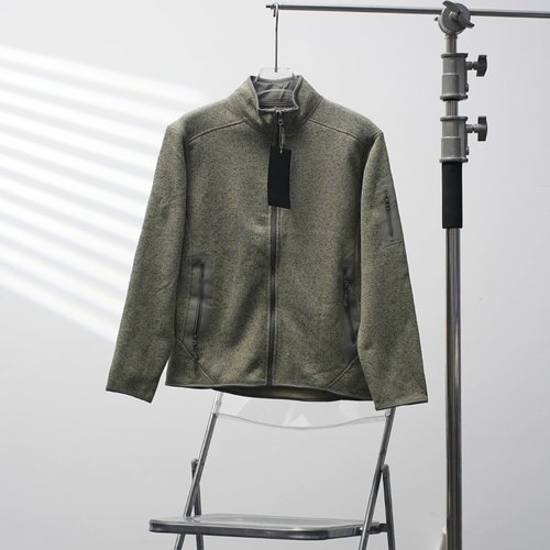 ArcTeryx Factory-direct Fleece Embroidered Collared Coat