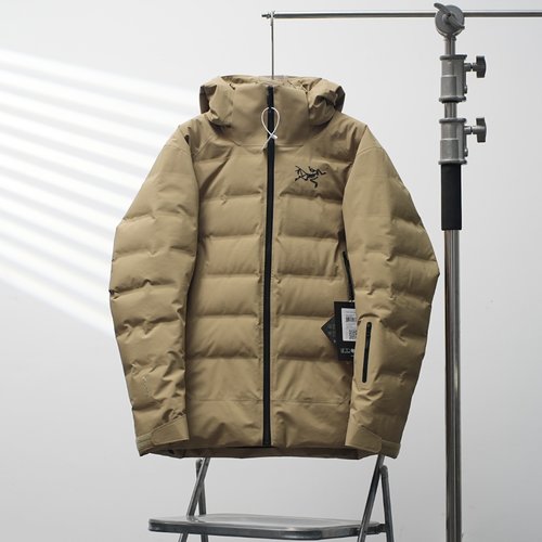ArcTeryx Factory Directly Supplied Taupe Brown Down Jacket