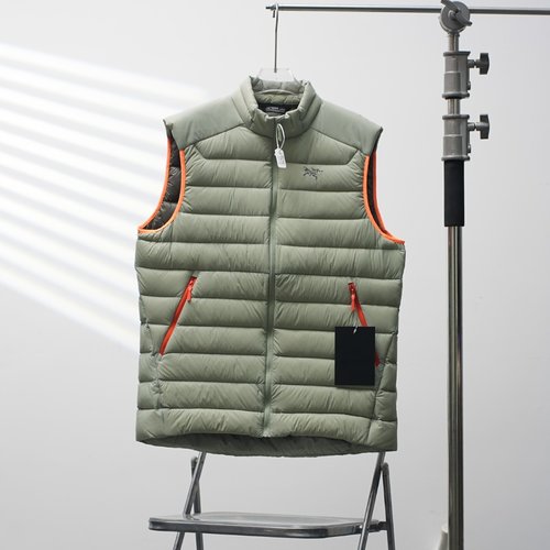 ArcTeryx Rock Ash Green Goose Down Vest