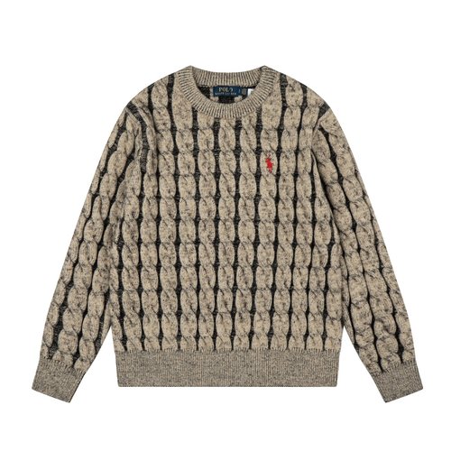 Polo Ralph Lauren Gradient Pony Embroidery Knit Sweater, Good for OOTD