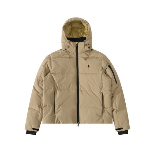 Polo Ralph Lauren Detachable Hood Down Jacket in Five Colors