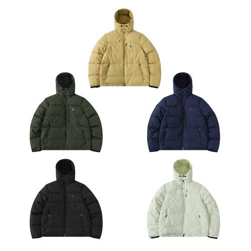 Polo Ralph Lauren Five-color Down Jacket with Premium Features