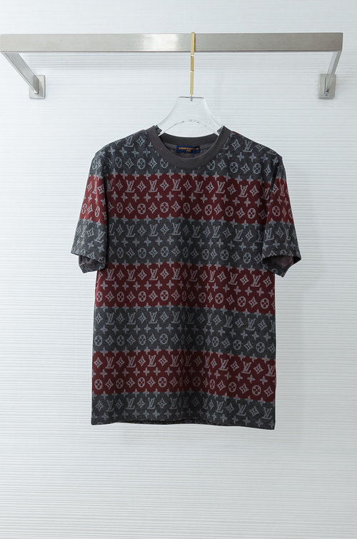 Louis Vuitton Monogram Heritage Patterned Round Neck T-Shirt