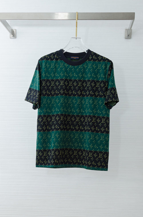 Louis Vuitton Classic Round Neck Short Sleeve Printed T-Shirt