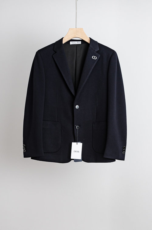 Dior High-Quality Wool Blend Knitted Casual Suit