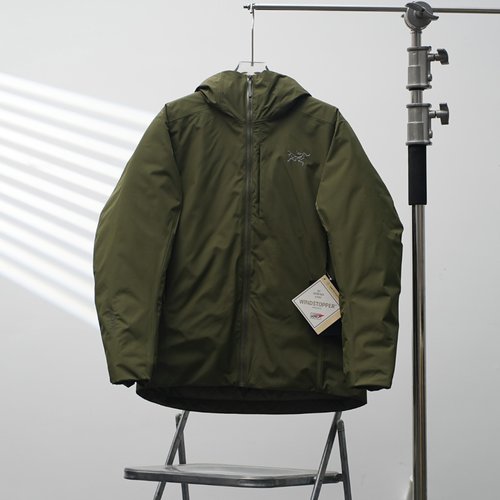 ArcTeryx Arc teryx Soloano Down Hooded Jacket, Vintage Green