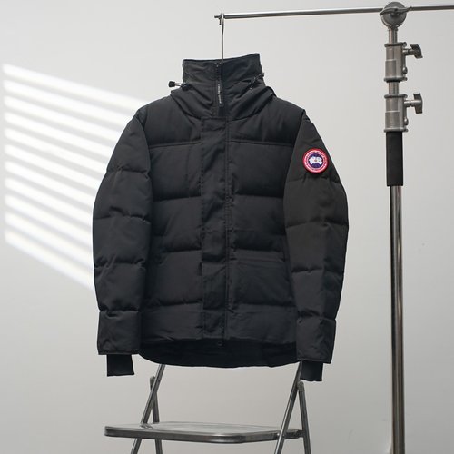Canada Goose Factory Direct Supply Black Red Label Down Jacket