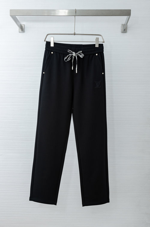 Louis Vuitton Comfortable Straight-Leg Pants with High-Quality Fabric