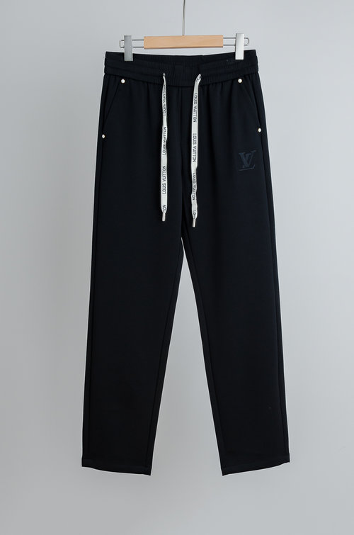 Louis Vuitton Comfortable Straight-Leg Pants with High-Quality Fabric