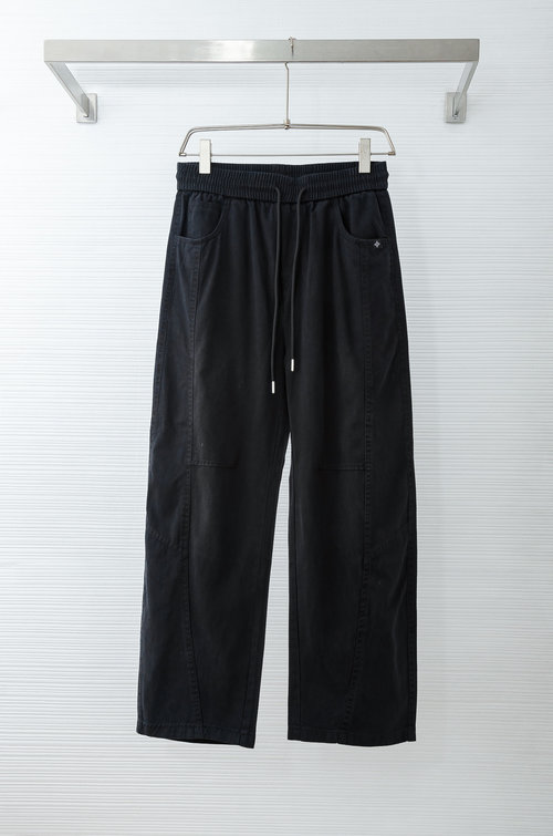 Louis Vuitton Comfortable Loose-Legged Casual Pants Made of Combed Cotton