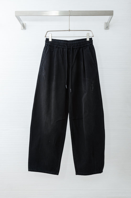 Balenciaga Comfortable Loose-Leg Casual Pants