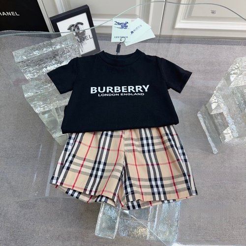 Burberry Unisex Kids Premium Cotton Outfit Soft & Stylish