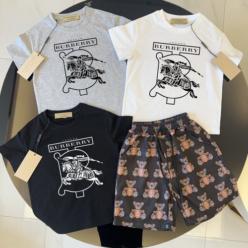 Burberry Kids Cotton Set for Boys & Girls