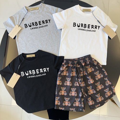 Burberry Kids Premium Cotton Set - Comfortable & Stylish