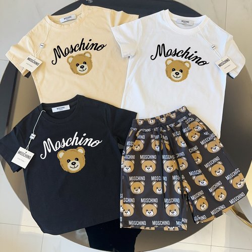 Moschino High-End Kids Outfit Set, Cotton, Comfortable & Stylish 