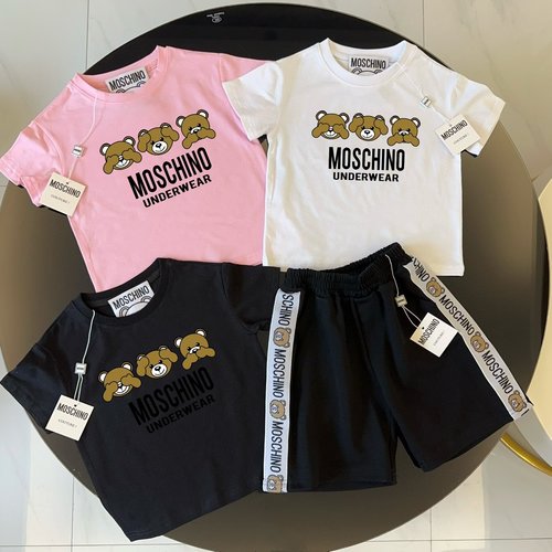Moschino Unisex Kids Premium Cotton 2-Piece Set