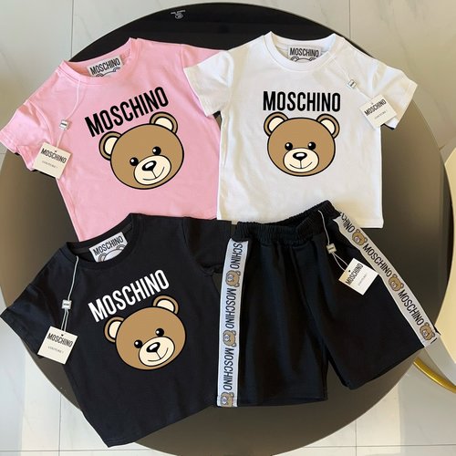 Moschino Unisex Kids Cotton Set, Comfortable & Stylish 