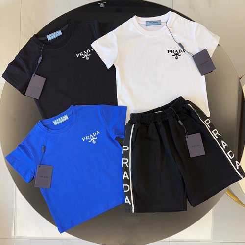 Prada Unisex Kids Cotton Set - Comfortable & Stylish 