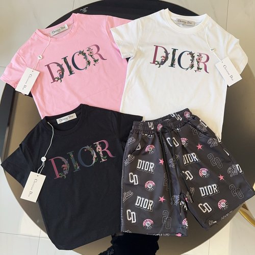 Dior Unisex Kids Cotton Set, Comfortable & Stylish