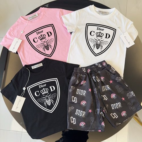 Dior Premium Kids Cotton Set (Boys & Girls) – Comfortable & Stylish