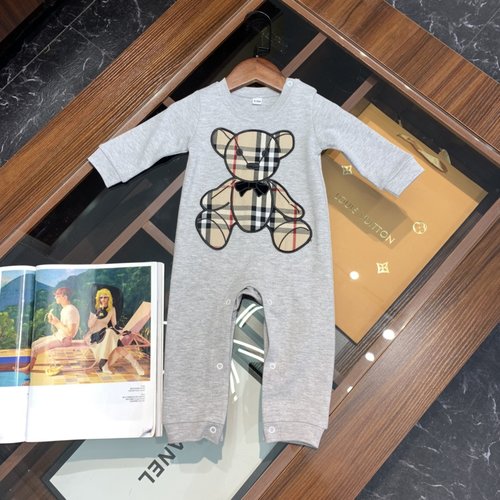 Burberry Unisex Premium Baby Onesie for Infants & Toddlers