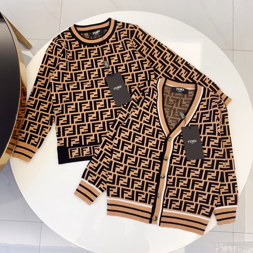 Fendi Unisex Kids Knit Sweater, Comfortable & Stylish
