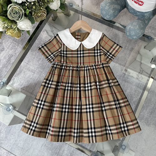 Burberry Classic Plaid Kids Cotton Outfit - Comfortable & Stylish 