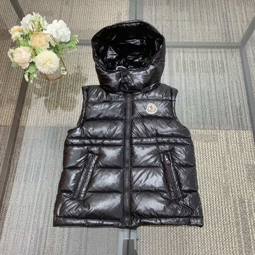 Moncler Kids Down Jacket Boys Girls Detachable Hood Slim Fit 90 Goose Down