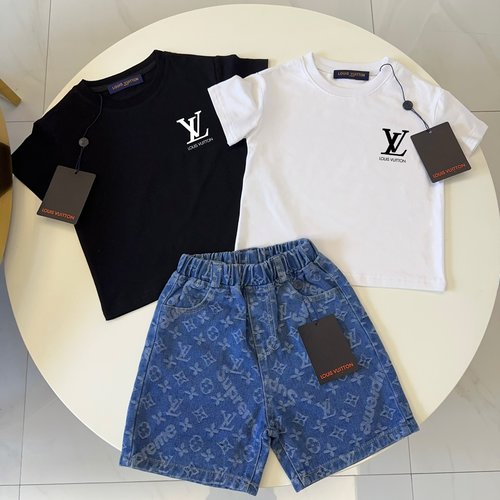 LV Premium Kids Unisex Outfit Set, 100 Cotton, Comfortable & Stylish
