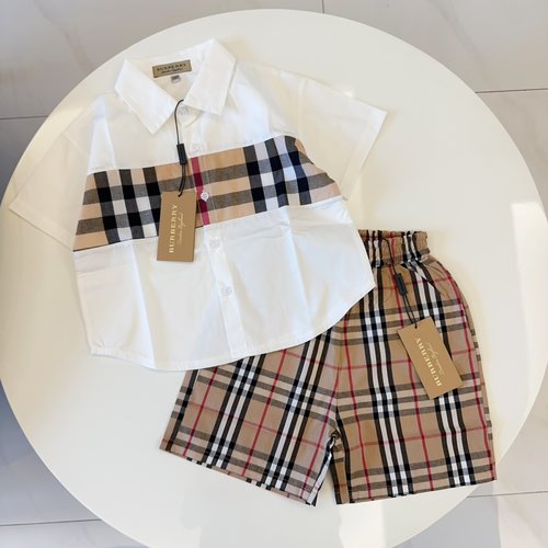 Burberry Boys Premium Cotton Outfit Comfortable & Stylish 