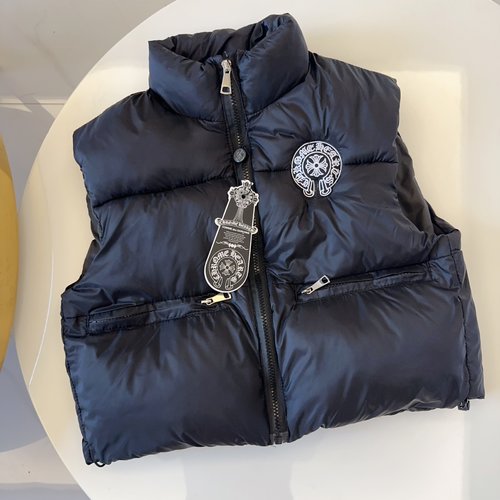 Chrome Hearts Kids Premium Padded Vest Jacket - Comfortable & Stylish