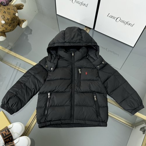 Polo Ralph Lauren Kids Premium 90 White Duck Down Windproof Jacket