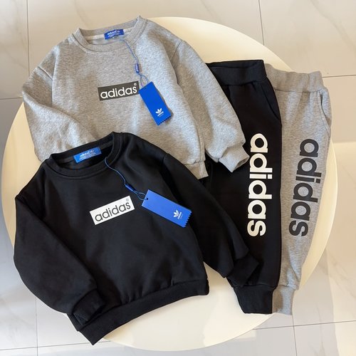 Adidas Unisex Premium Cotton Kids Tracksuit (Fleece/Loop Terry)