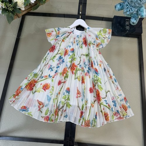 Dior Girls High-end Chiffon Dress 