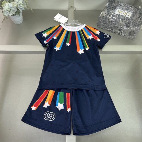 Gucci Unisex Kids Sporty Mesh Set Lightweight Breathable 