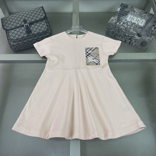 Burberry Girls Premium Cotton Knit Dress 