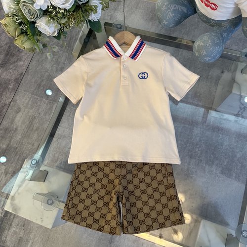Gucci Boys High-End Cotton Set 