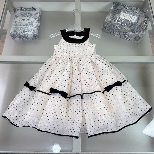 Dior Girls Soft Tulle Dress with 100 Cotton Lining 